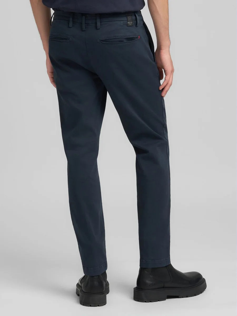 REPLAY Benni Regular-fit Chino - Marinblå