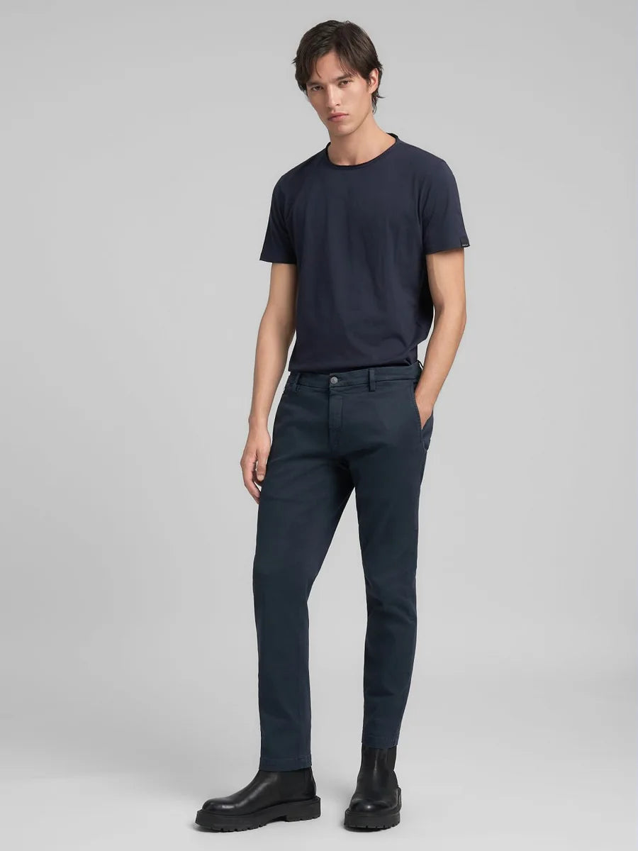 REPLAY Benni Regular-fit Chino - Marinblå