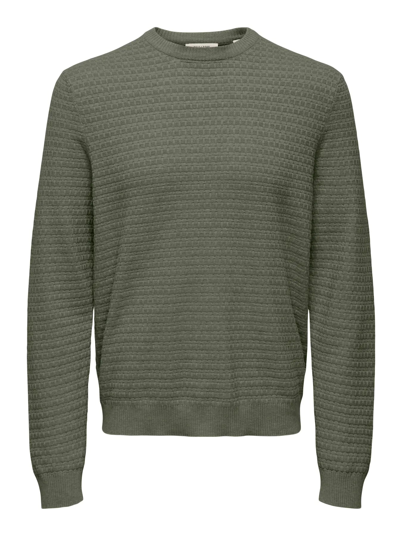 Only & Sons Loui Structure Tröja -  Grön