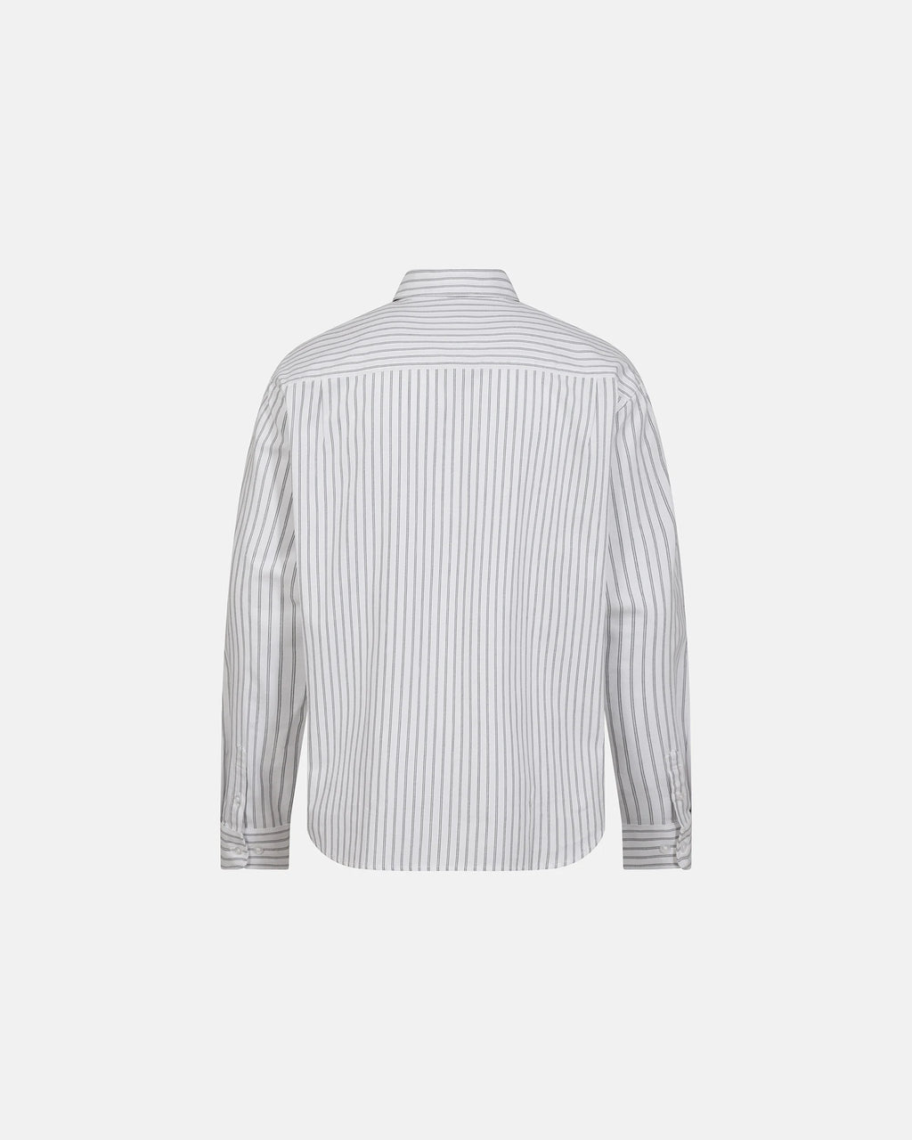 Resteröds Davis Shirt vit med ränder