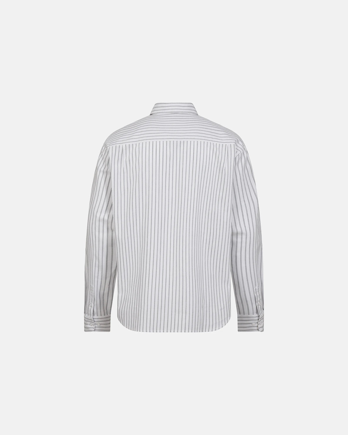 Resteröds Davis Shirt vit med ränder