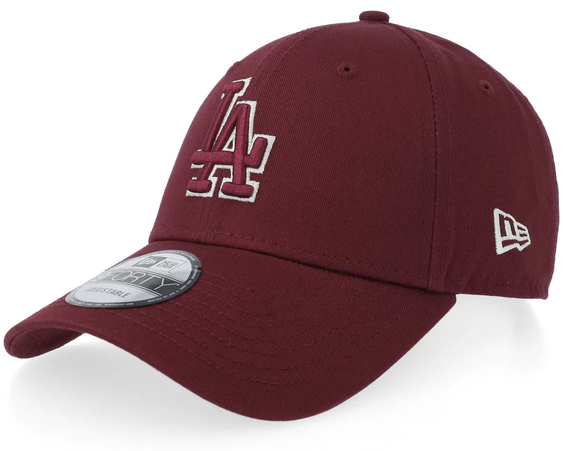 New Era - LA Dodgers Outline Keps Vinröd