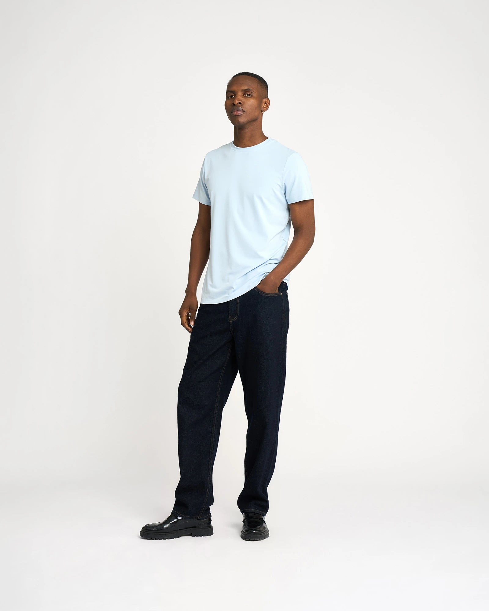 Resteröds Owen Loose Fit Jeans - Mörkblå
