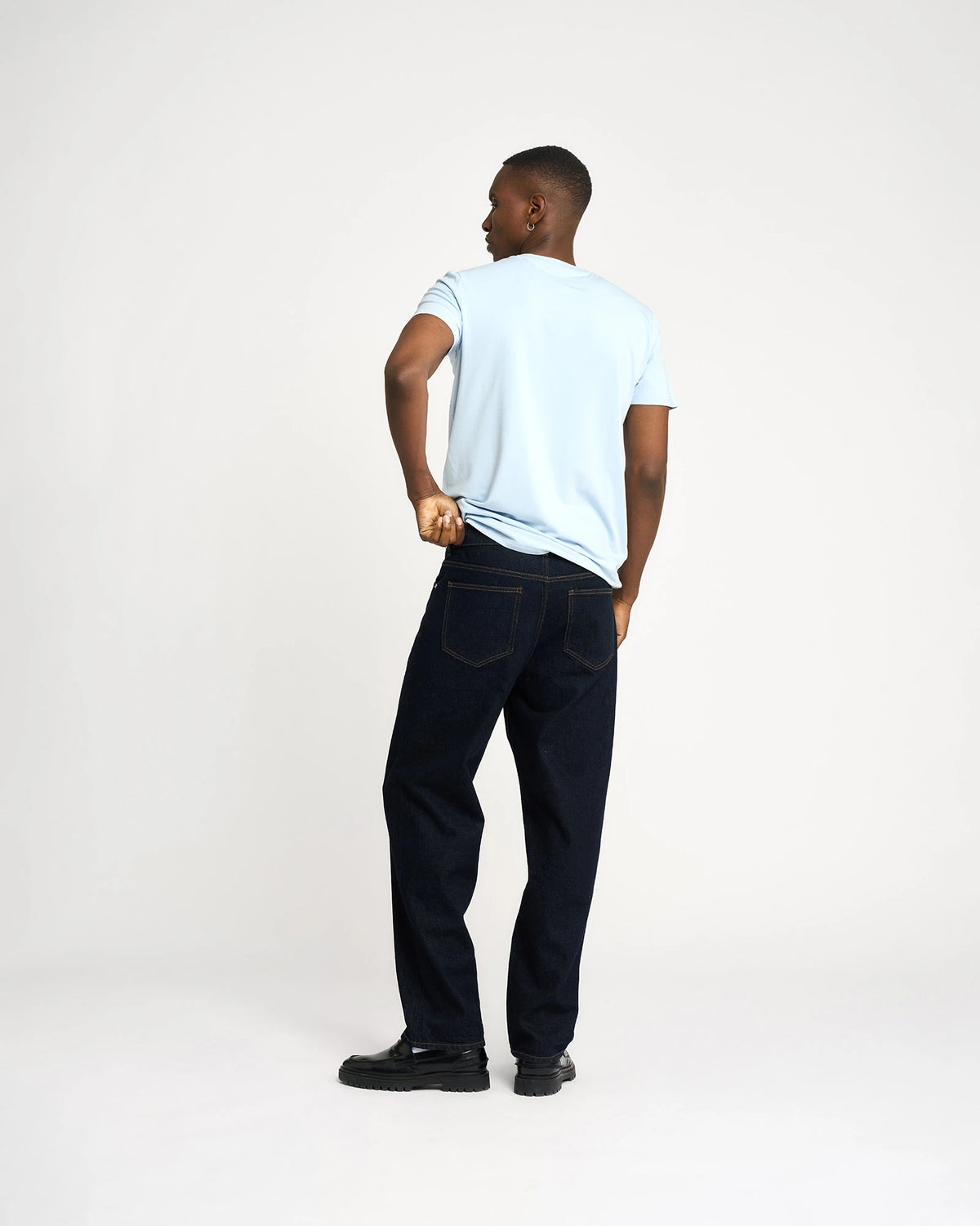 Resteröds Owen Loose Fit Jeans - Mörkblå