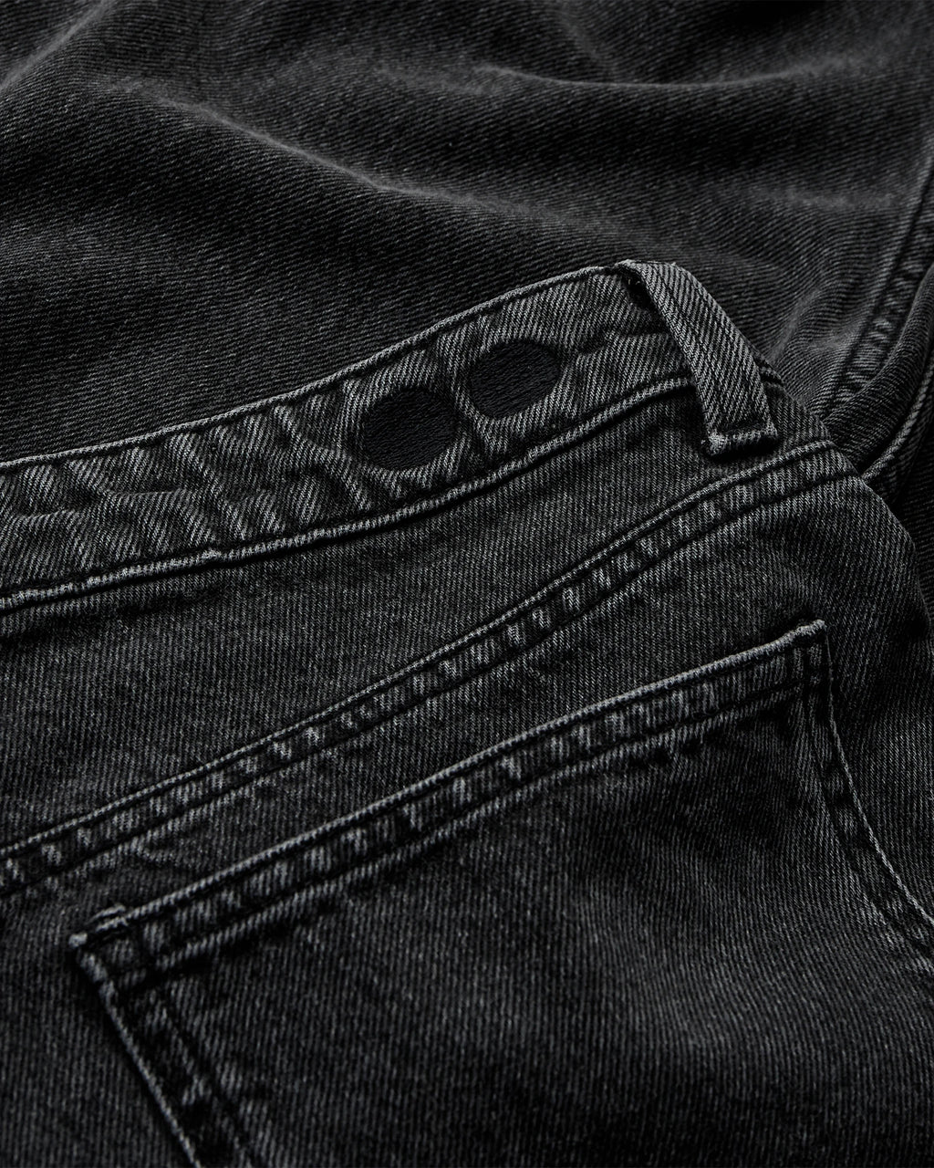 Resteröds Owen Loose Fit Jeans - Mörkgrå