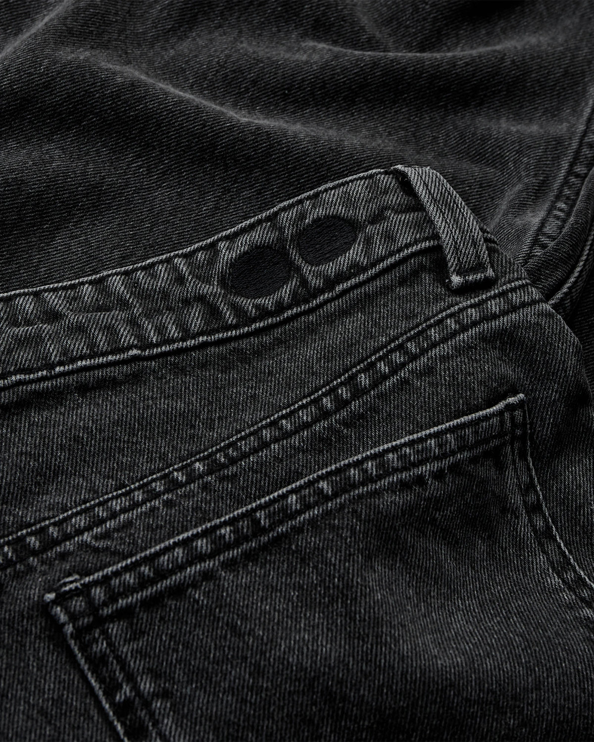 Resteröds Owen Loose Fit Jeans - Mörkgrå