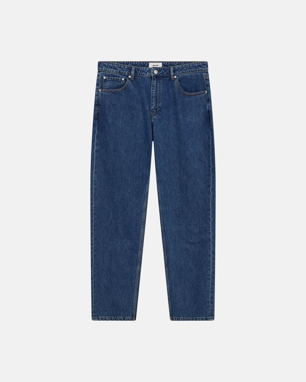 Resteröds Mason Straight Fit Jeans - Blå