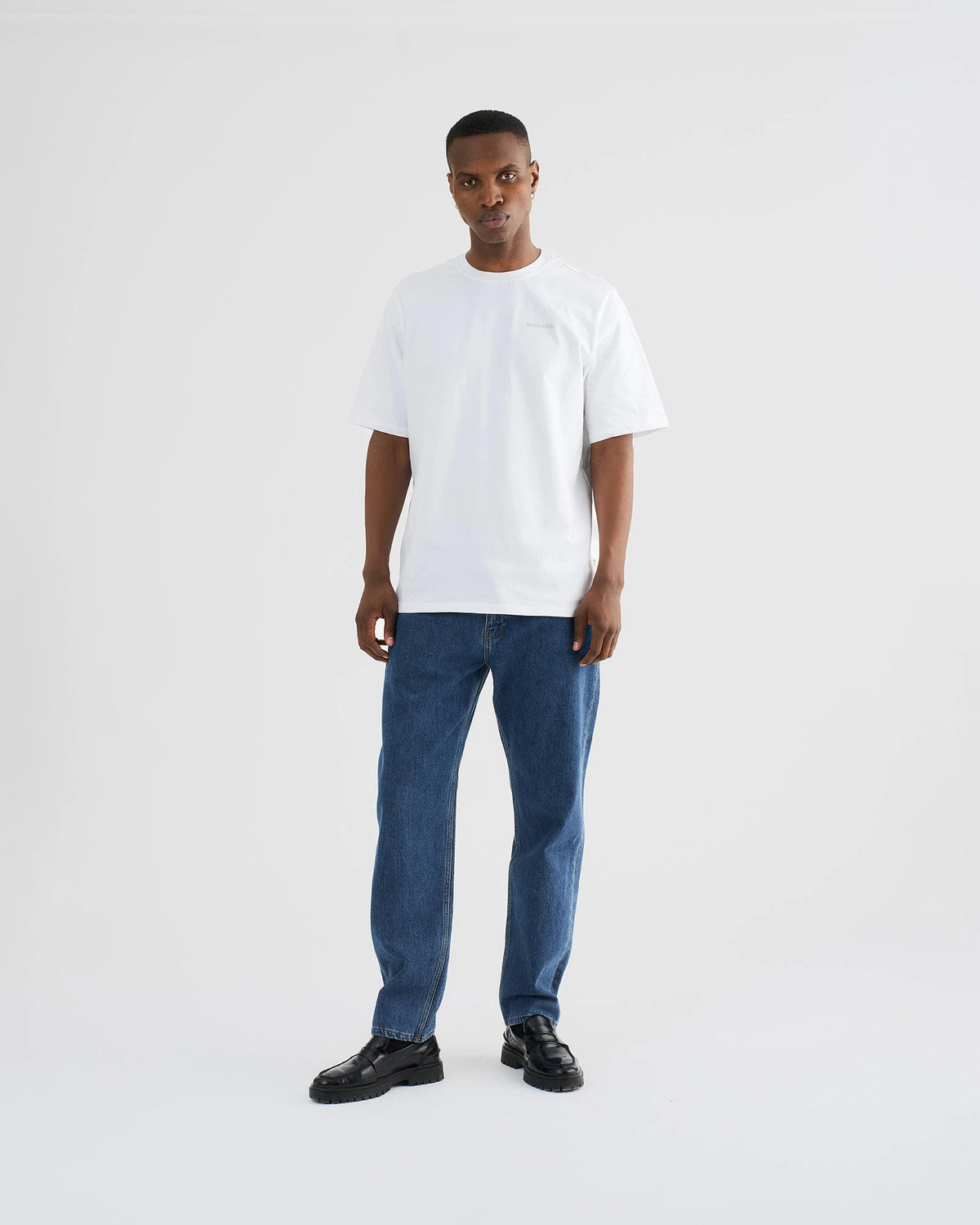Resteröds Mason Straight Fit Jeans - Blå