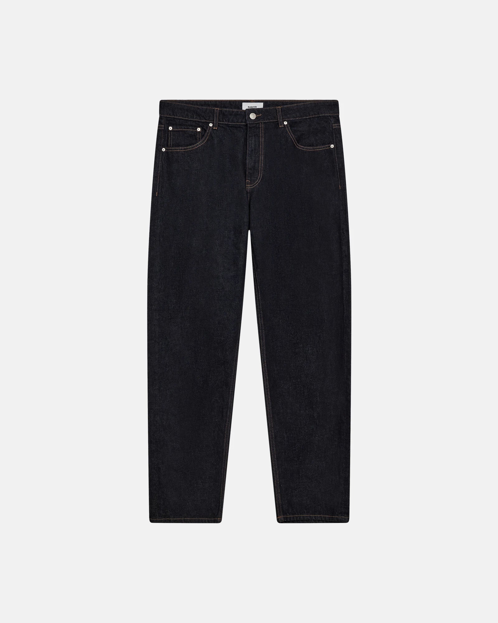 Resteröds Mason Straight Fit Jeans - Mörkblå
