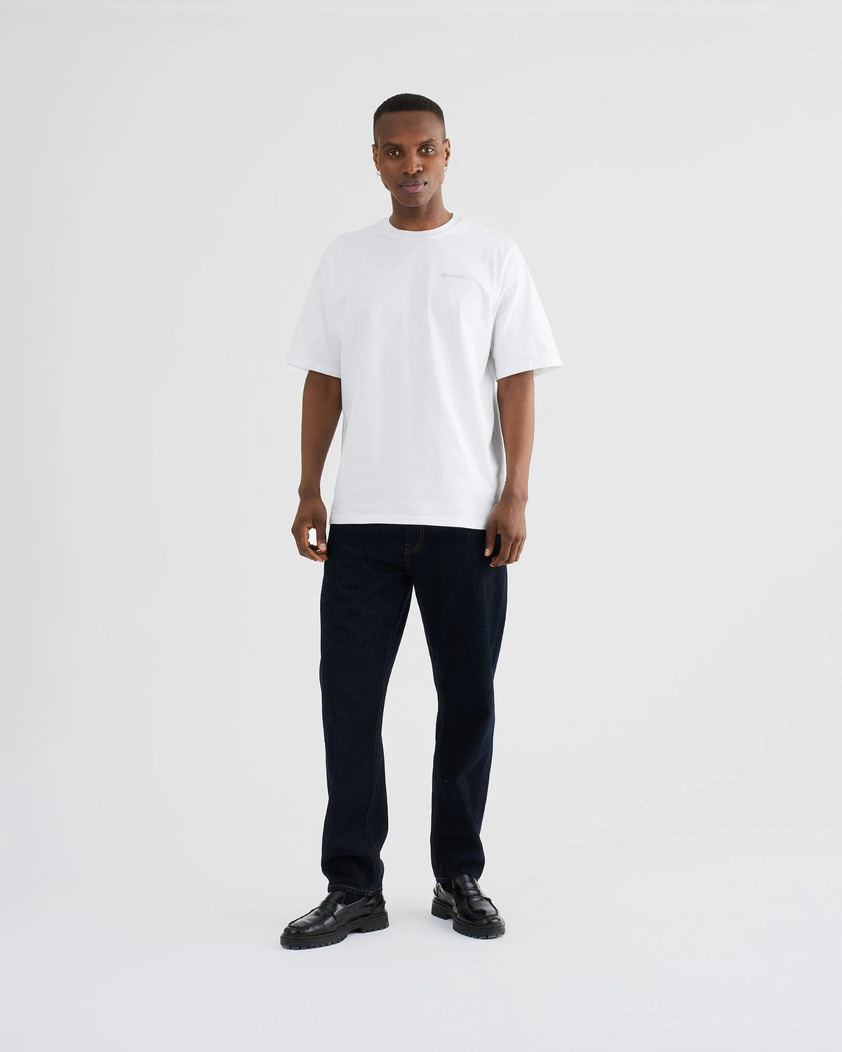 Resteröds Mason Straight Fit Jeans - Mörkblå