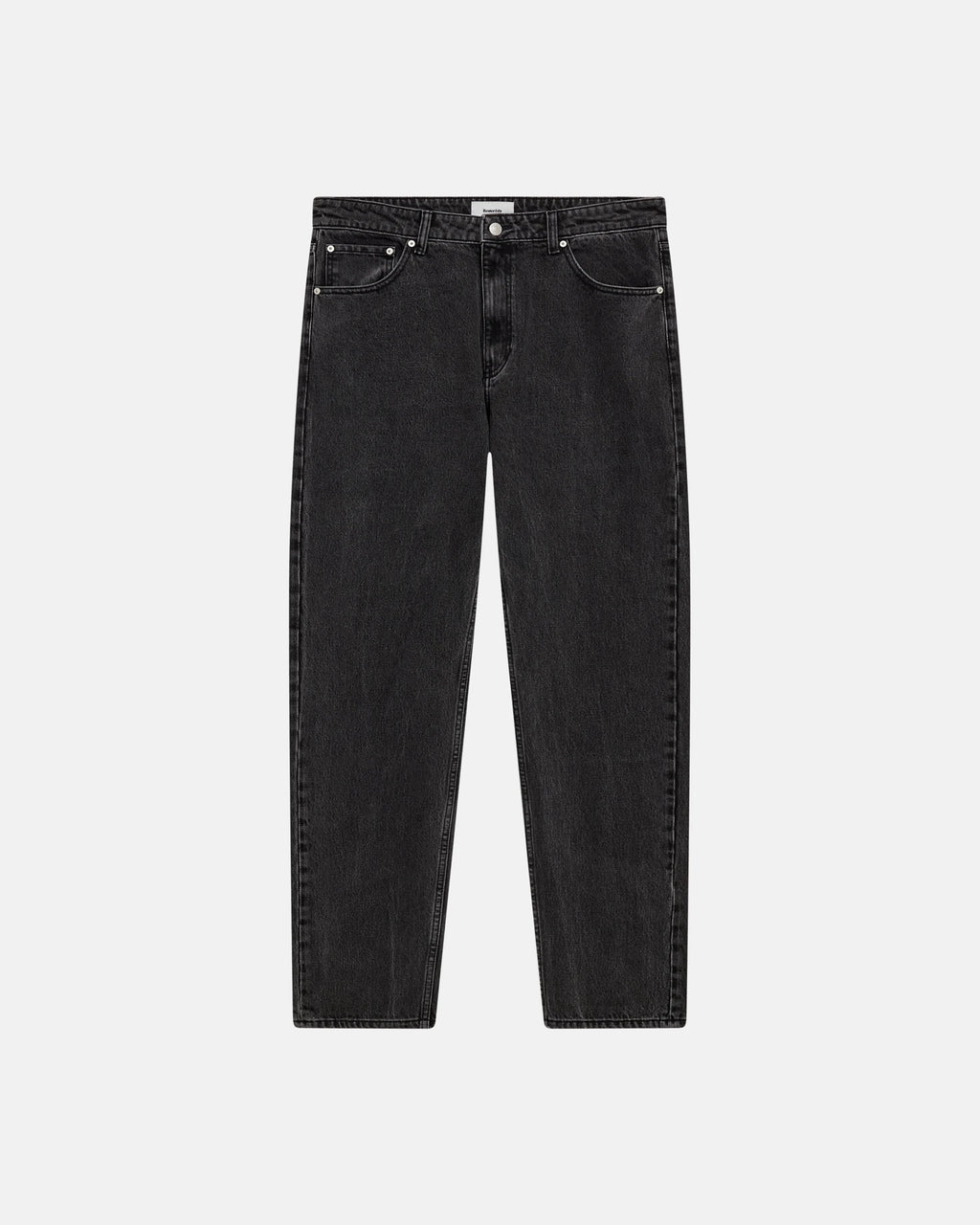 Resteröds Mason Straight Fit Jeans - Mörkgrå