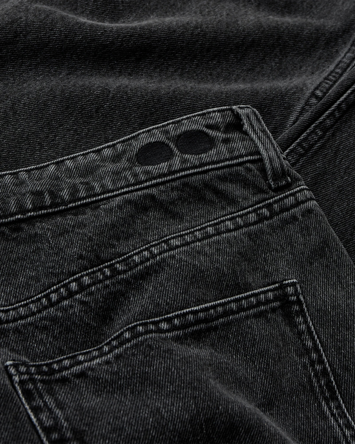Resteröds Mason Straight Fit Jeans - Mörkgrå