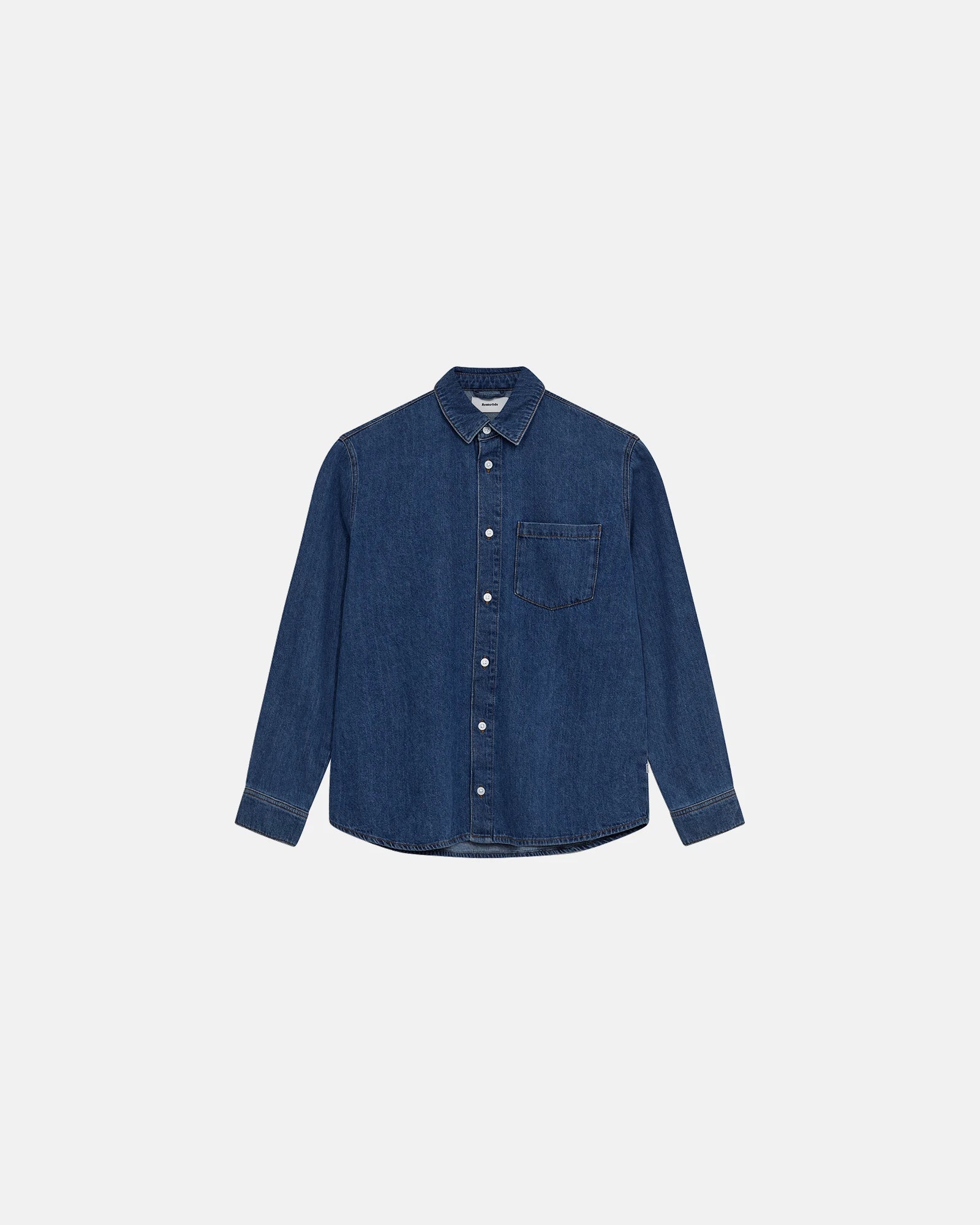 Resteröds Jace Denimskjorta - Blå