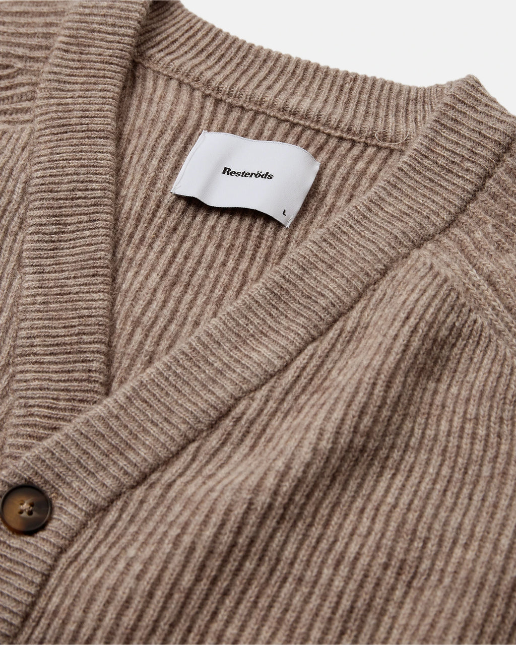 Resteröds Kyle Cardigan - Sand