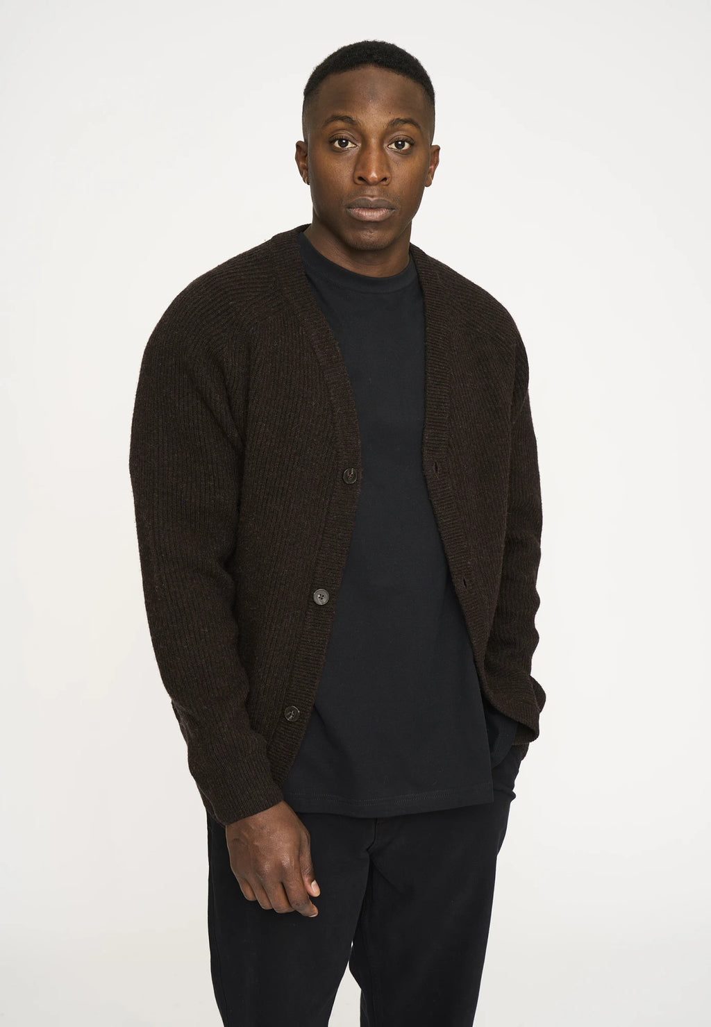 Resteröds Kyle Cardigan - Brun