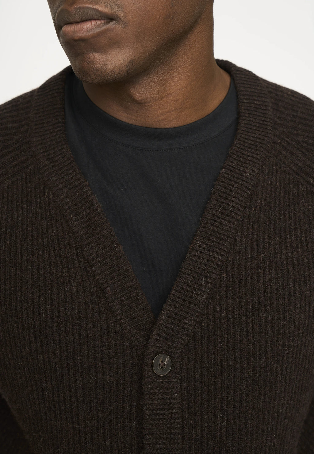 Resteröds Kyle Cardigan - Brun