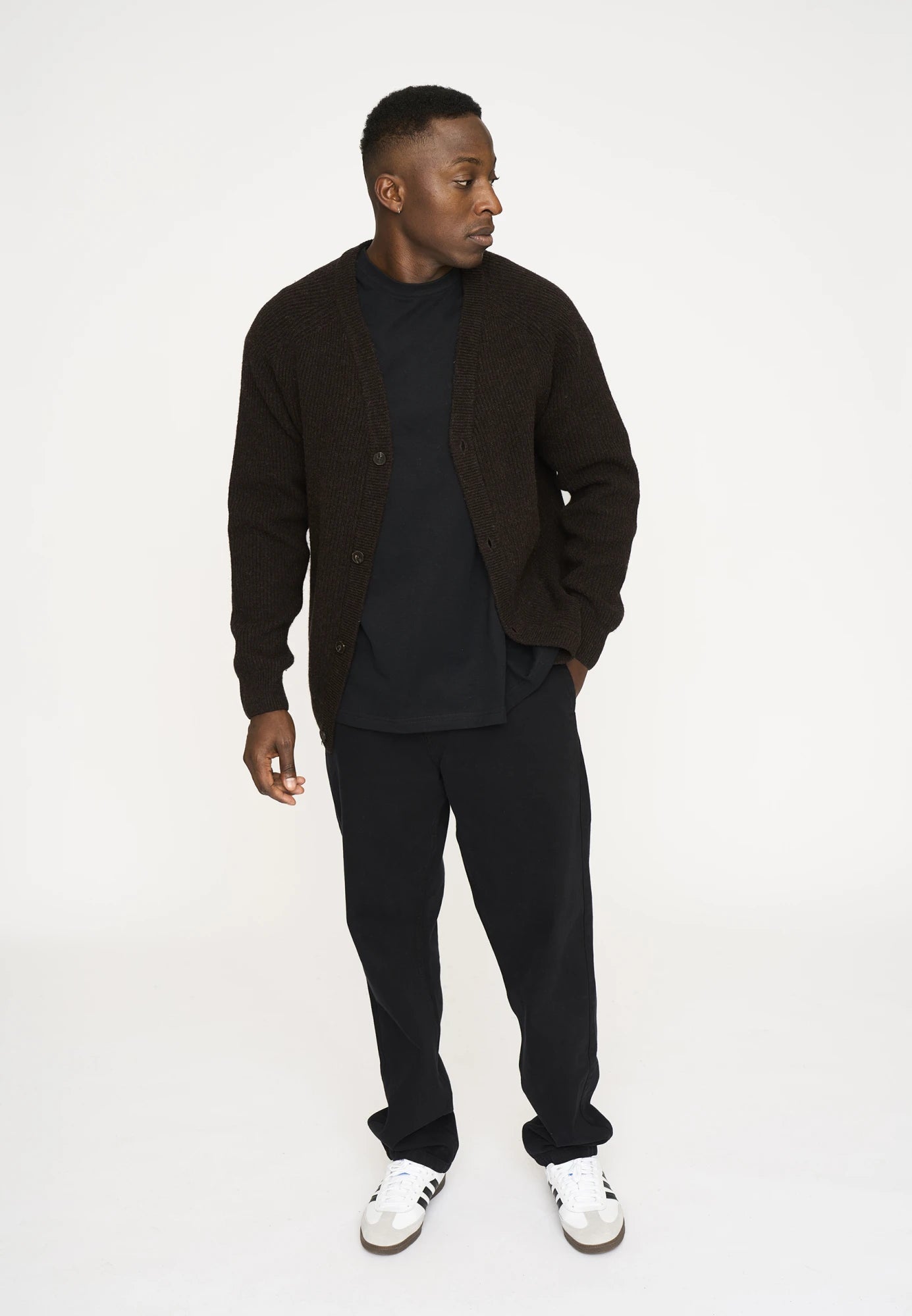 Resteröds Kyle Cardigan - Brun