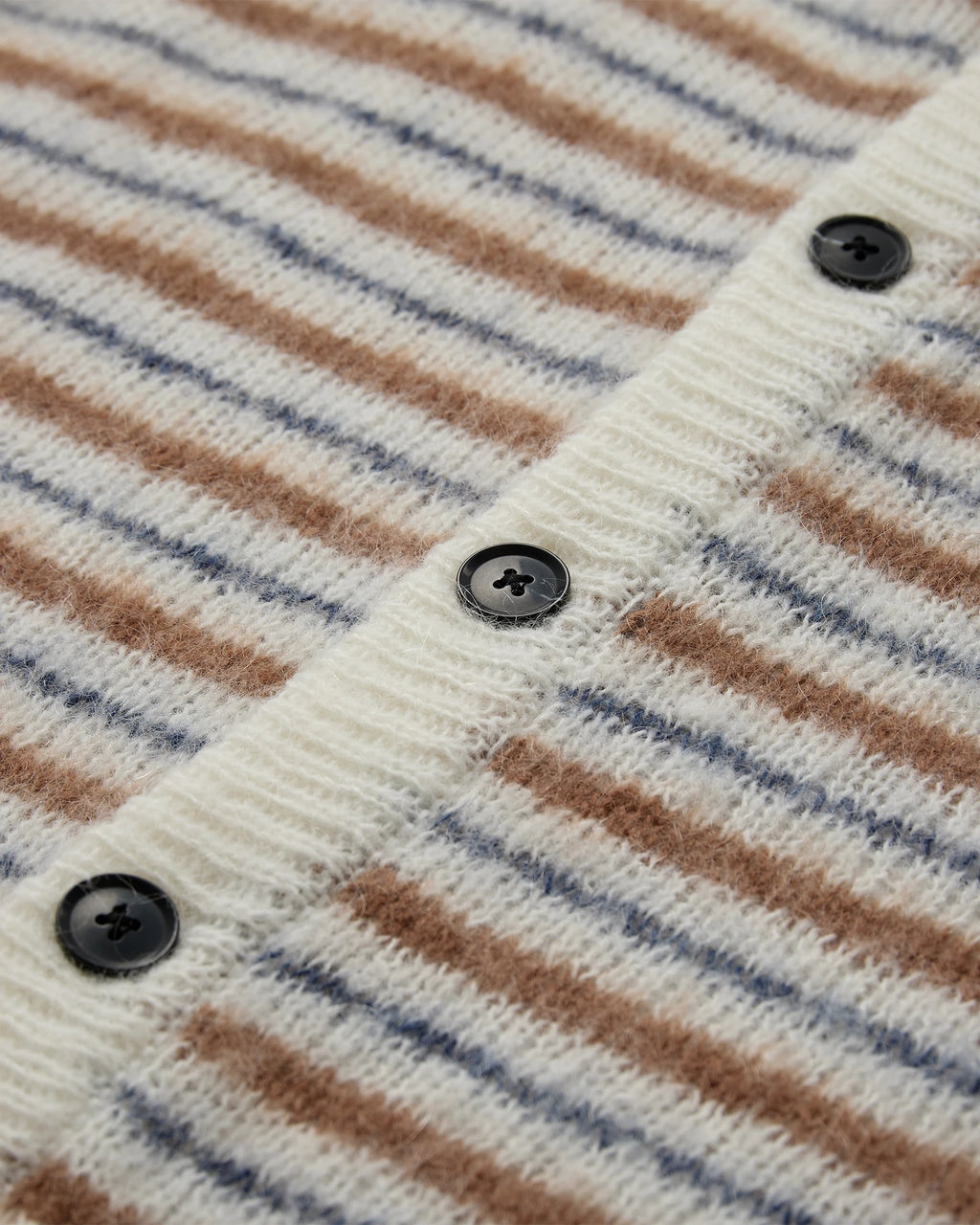Resteröds Victor Mohair Cardigan - Sand