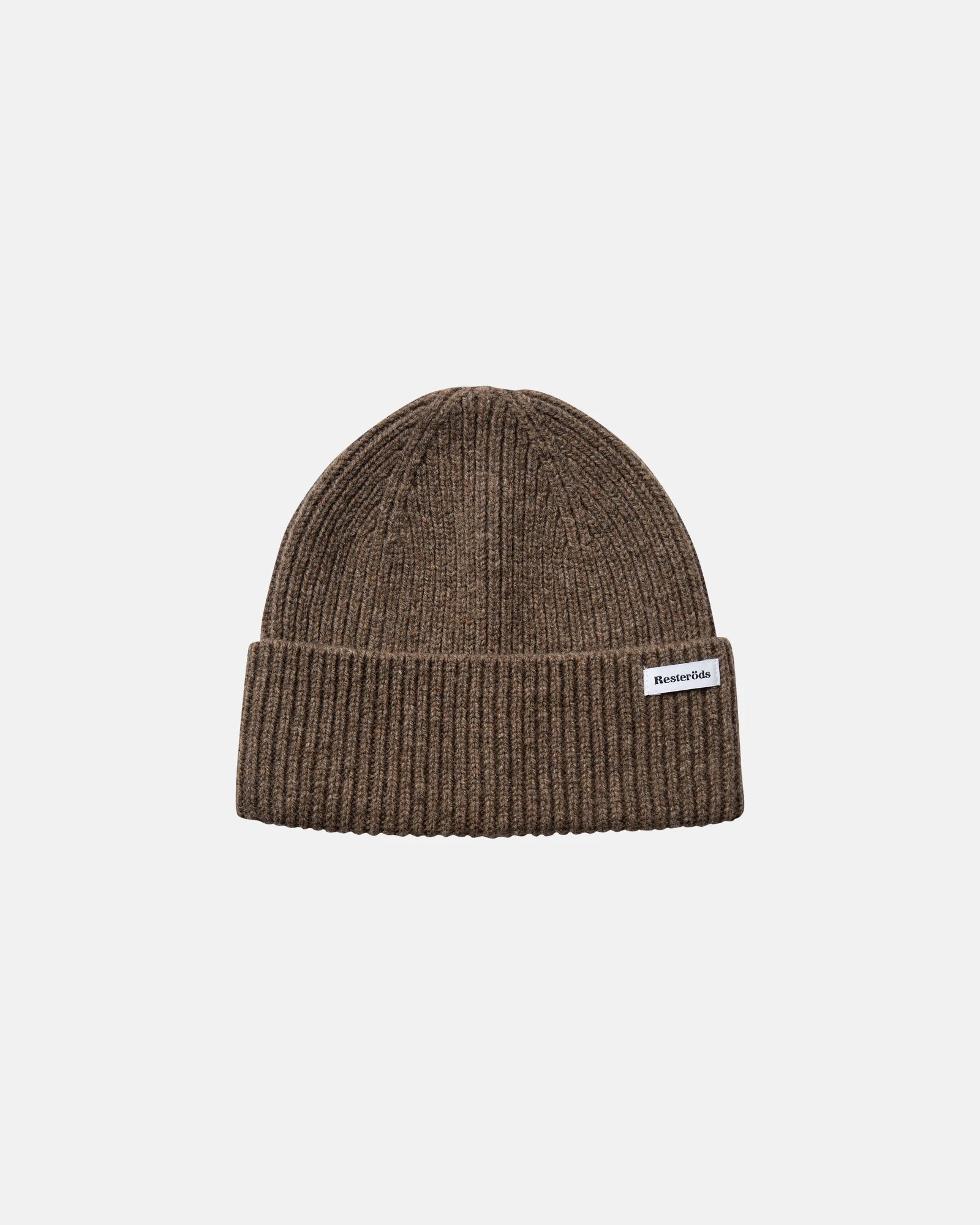Resteröds Ullbeanie - Mörk sand