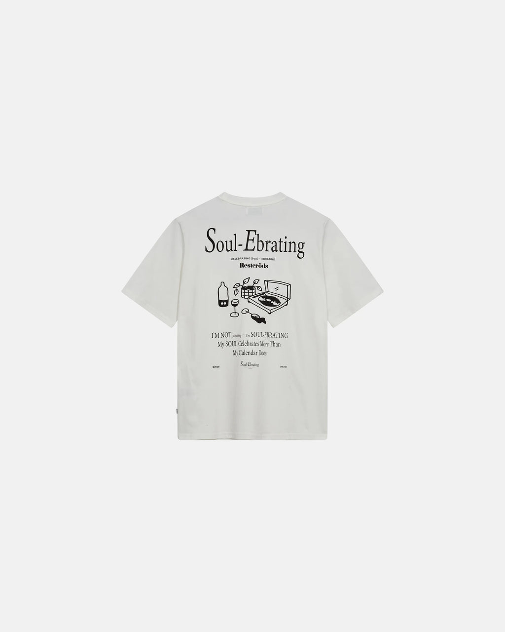 Resteröds Tas Print Tee - Vit