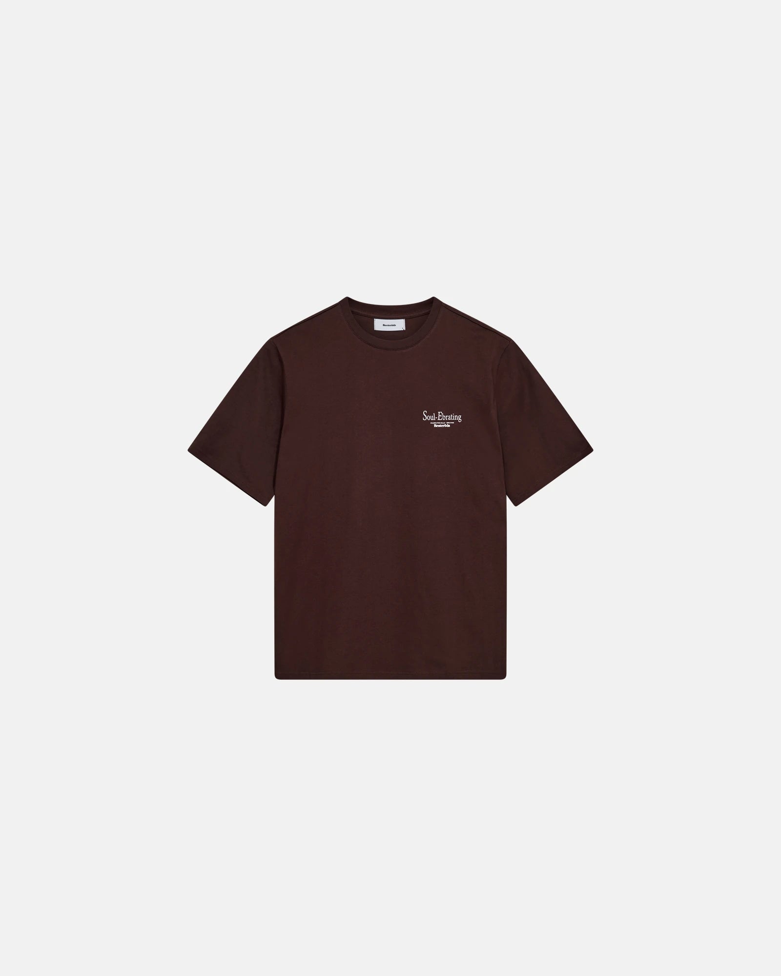 Resteröds Tas Print Tee - Brun