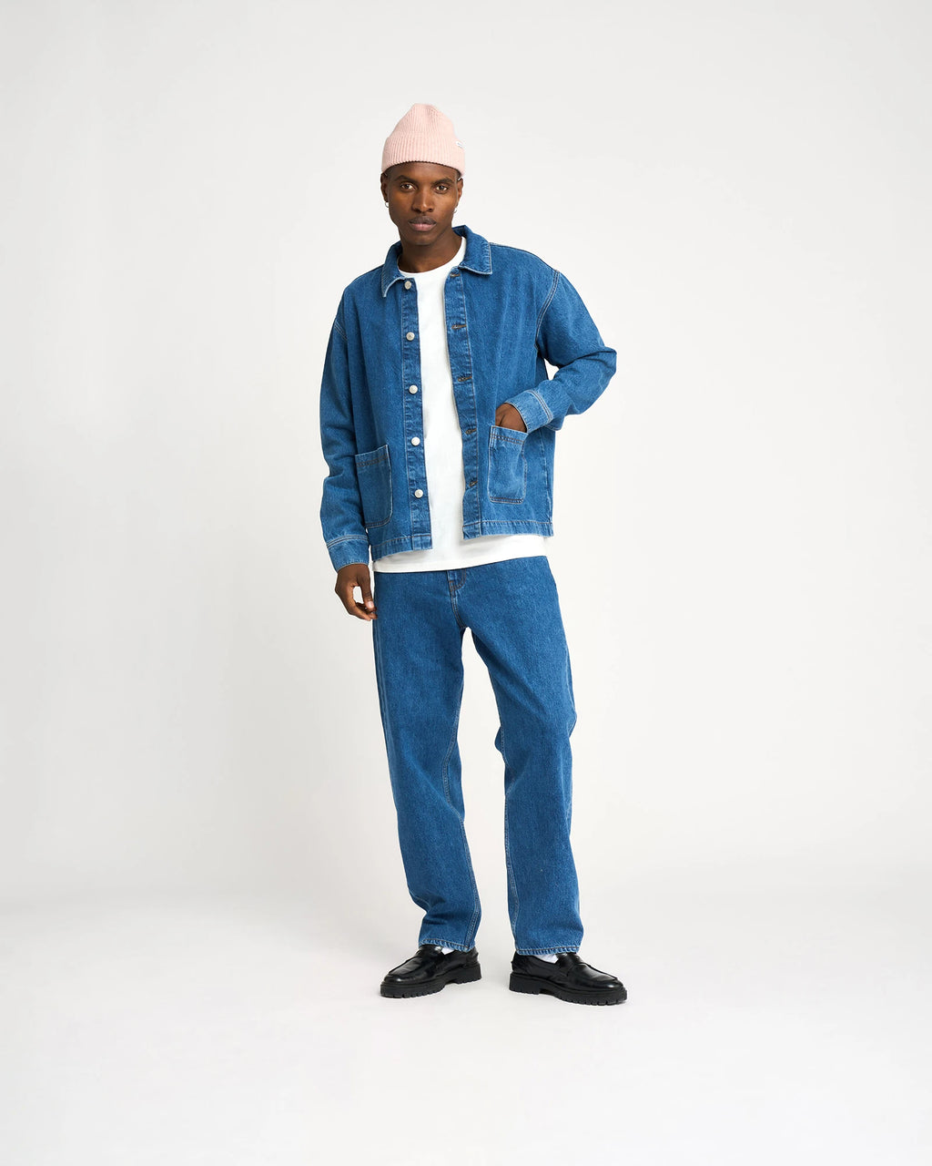 Resteröds Owen Loose Fit Jeans - Blå