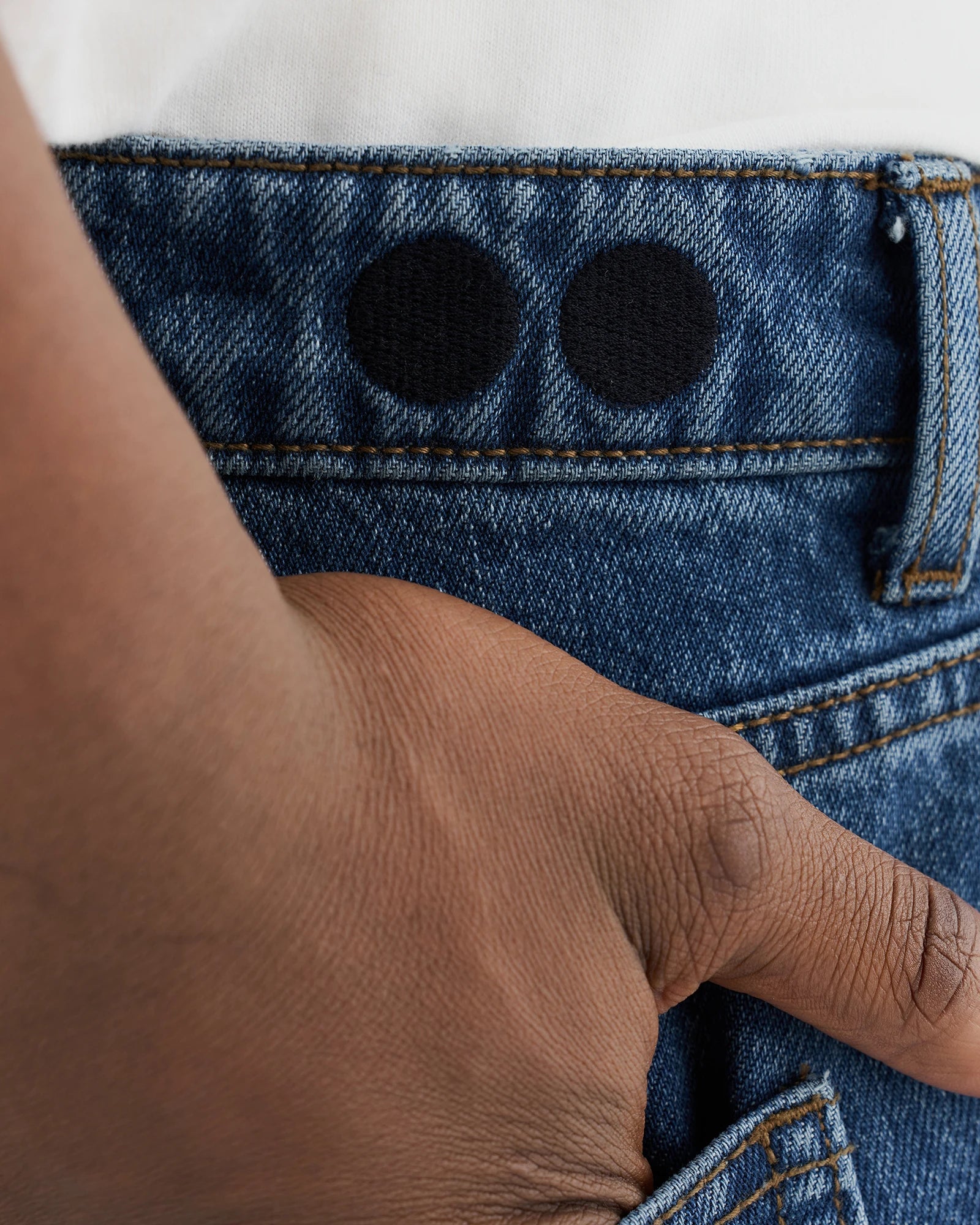 Resteröds Owen Loose Fit Jeans - Blå