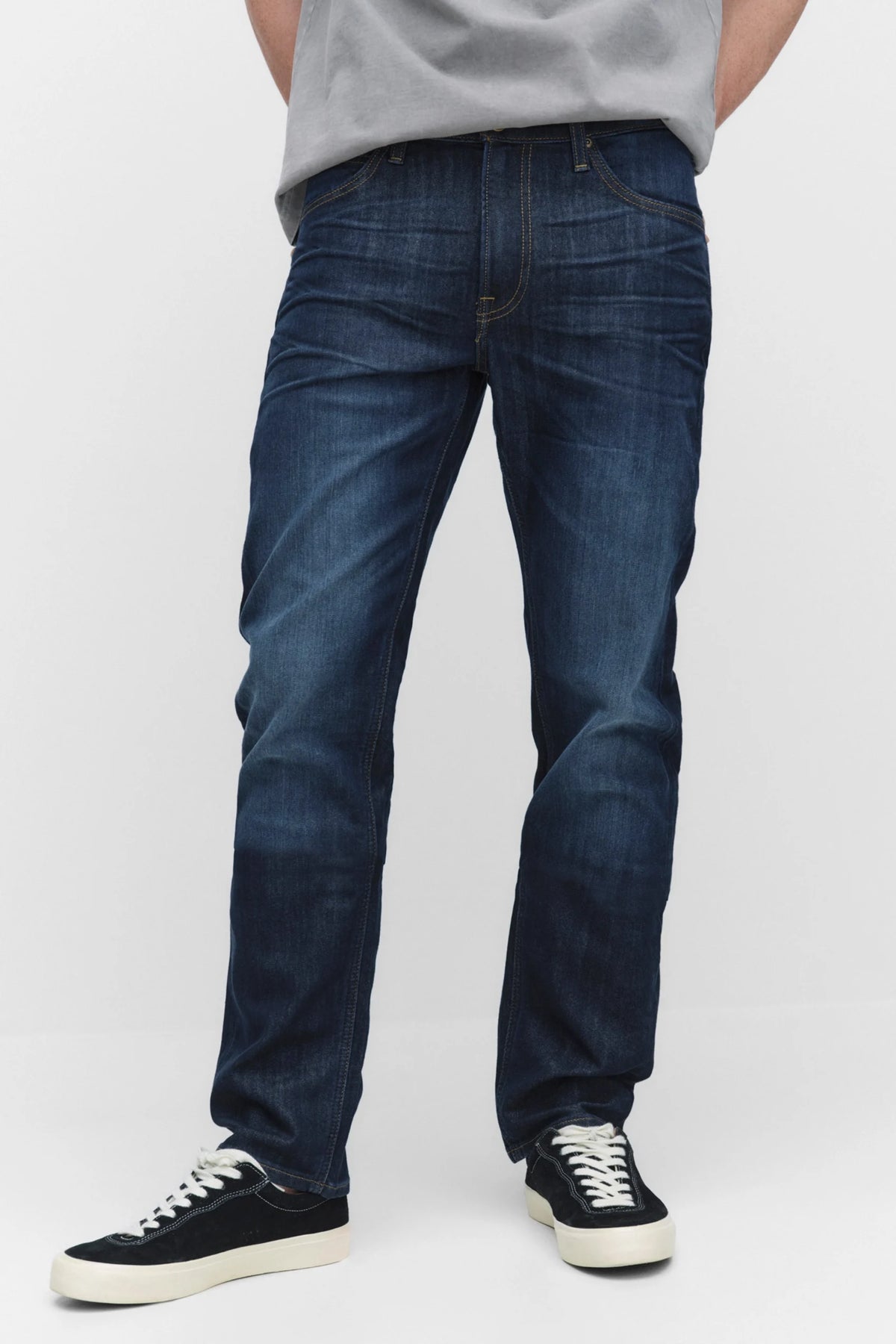 Lee Daren Regular fit Jeans - Mörkblå
