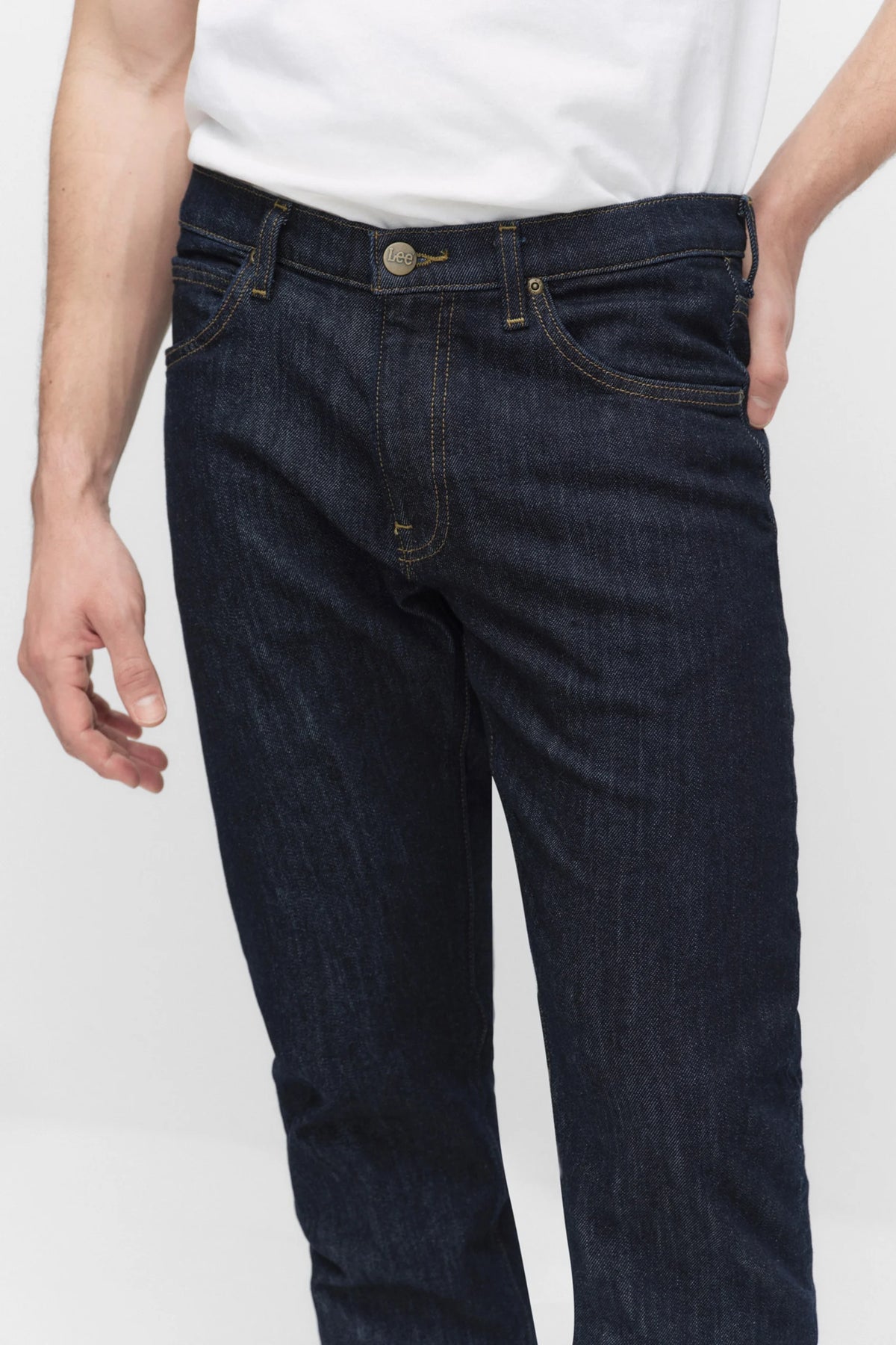 Lee Daren Regular fit Jeans - Mörkblå