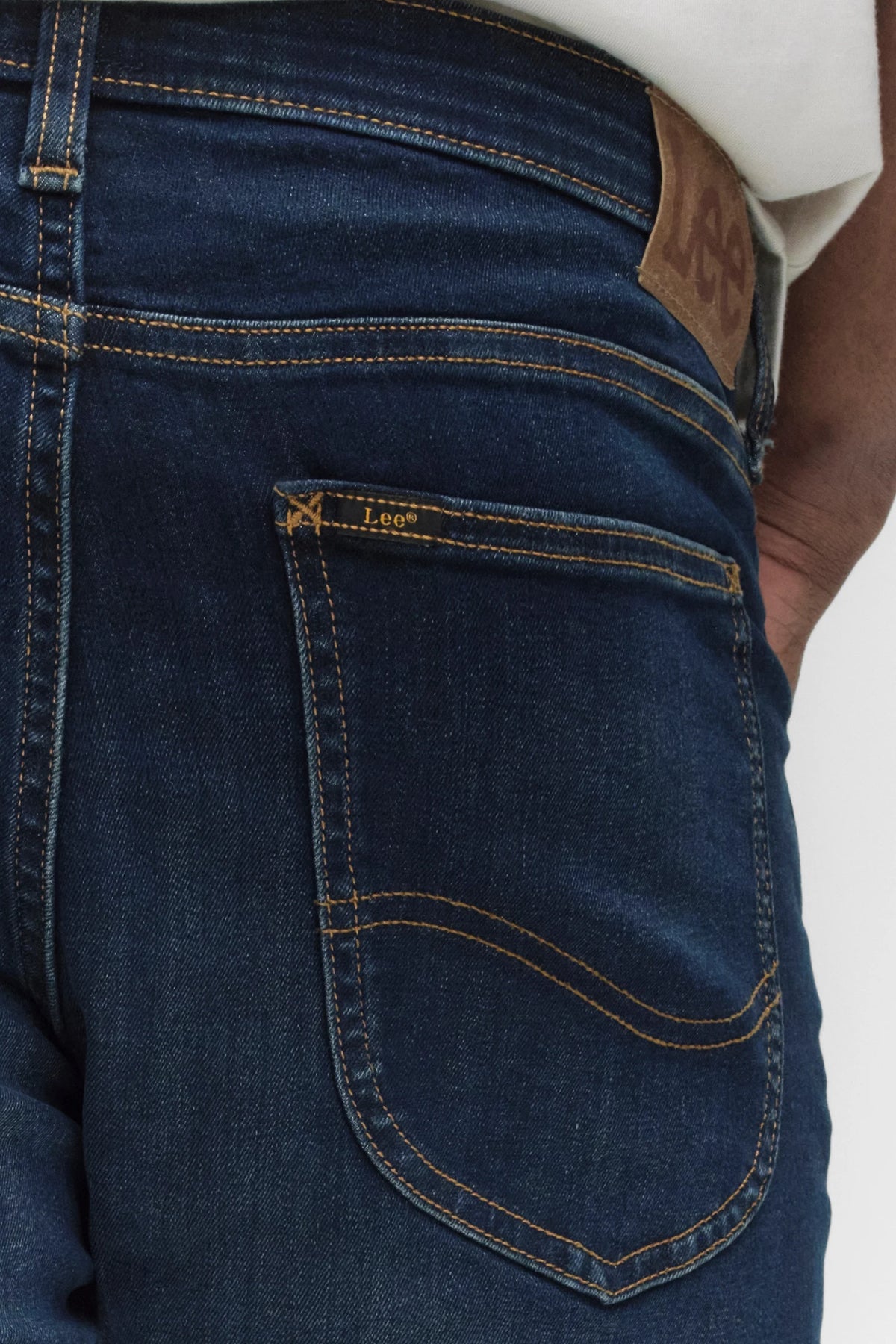 Lee Luke Slim Fit Jeans - Mörkblå