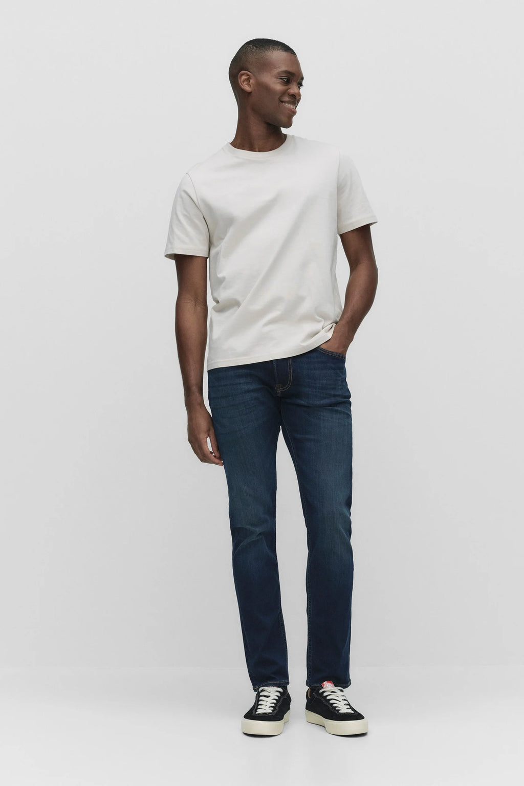 Lee Luke Slim Fit Jeans - Mörkblå