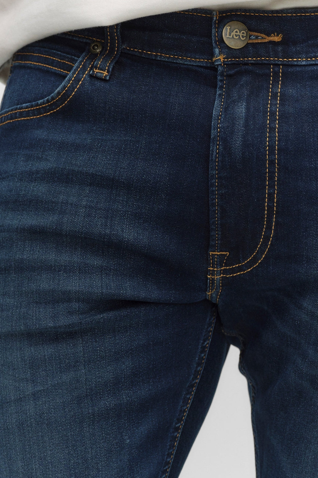 Lee Luke Slim Fit Jeans - Mörkblå