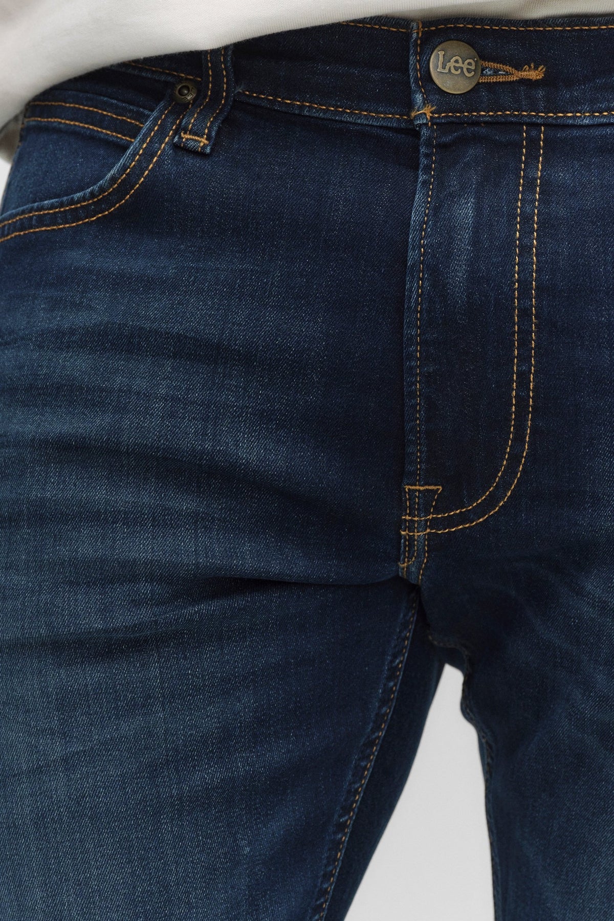 Lee Luke Slim Fit Jeans - Mörkblå