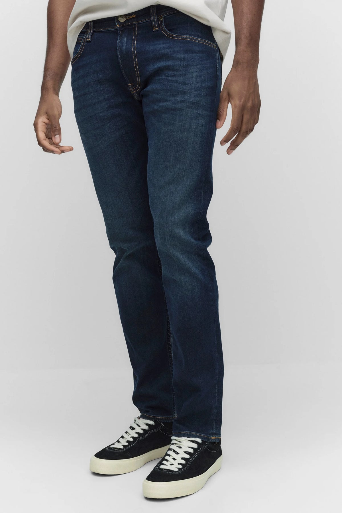 Lee Luke Slim Fit Jeans - Mörkblå
