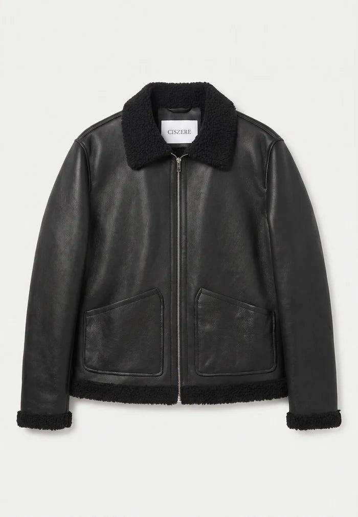 Ciszere Loux Shearling Jacket - Svart