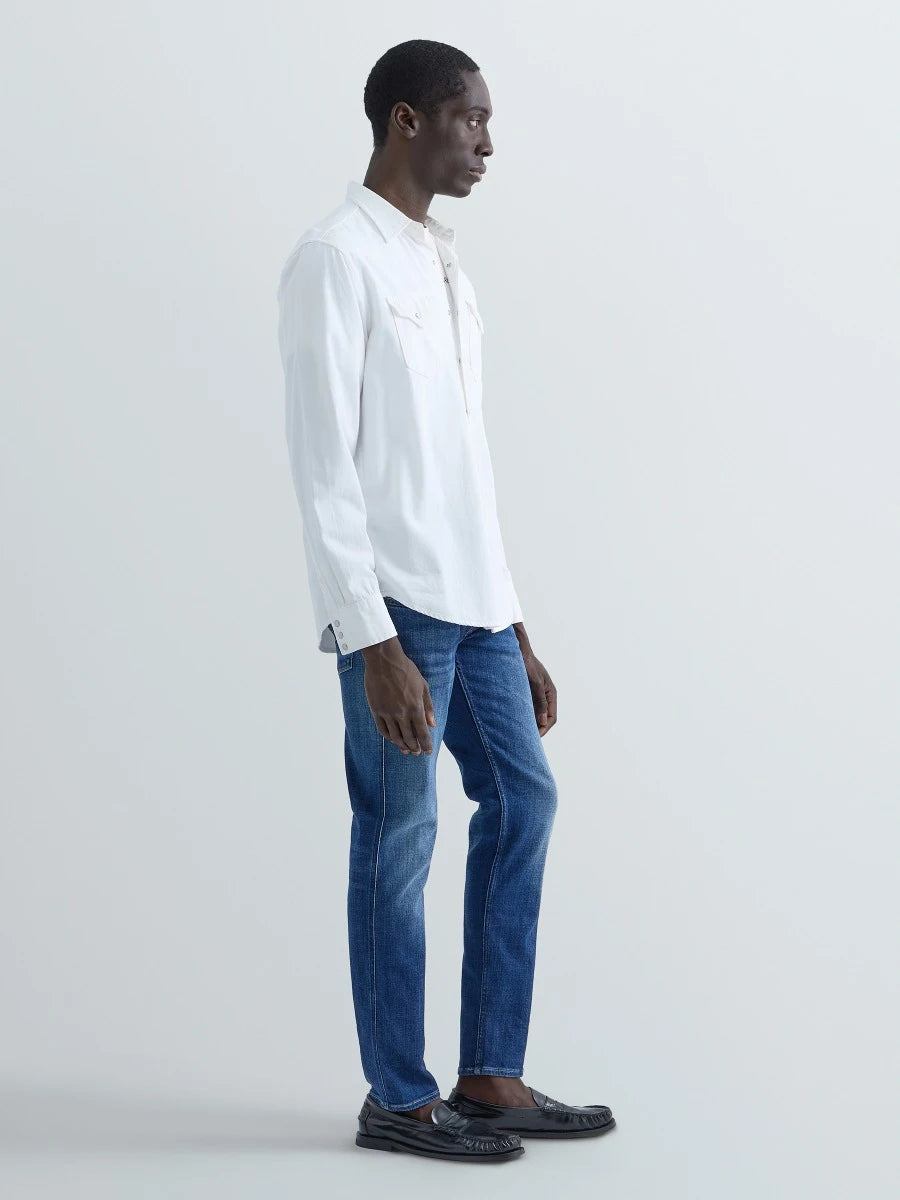 REPLAY Anbass Slim Aged 05 - Mörkblå