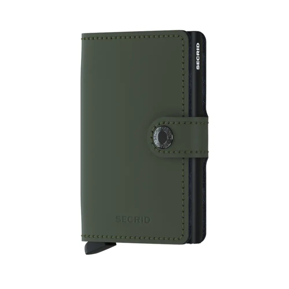 Secrid Miniwallet - Matte Green Black