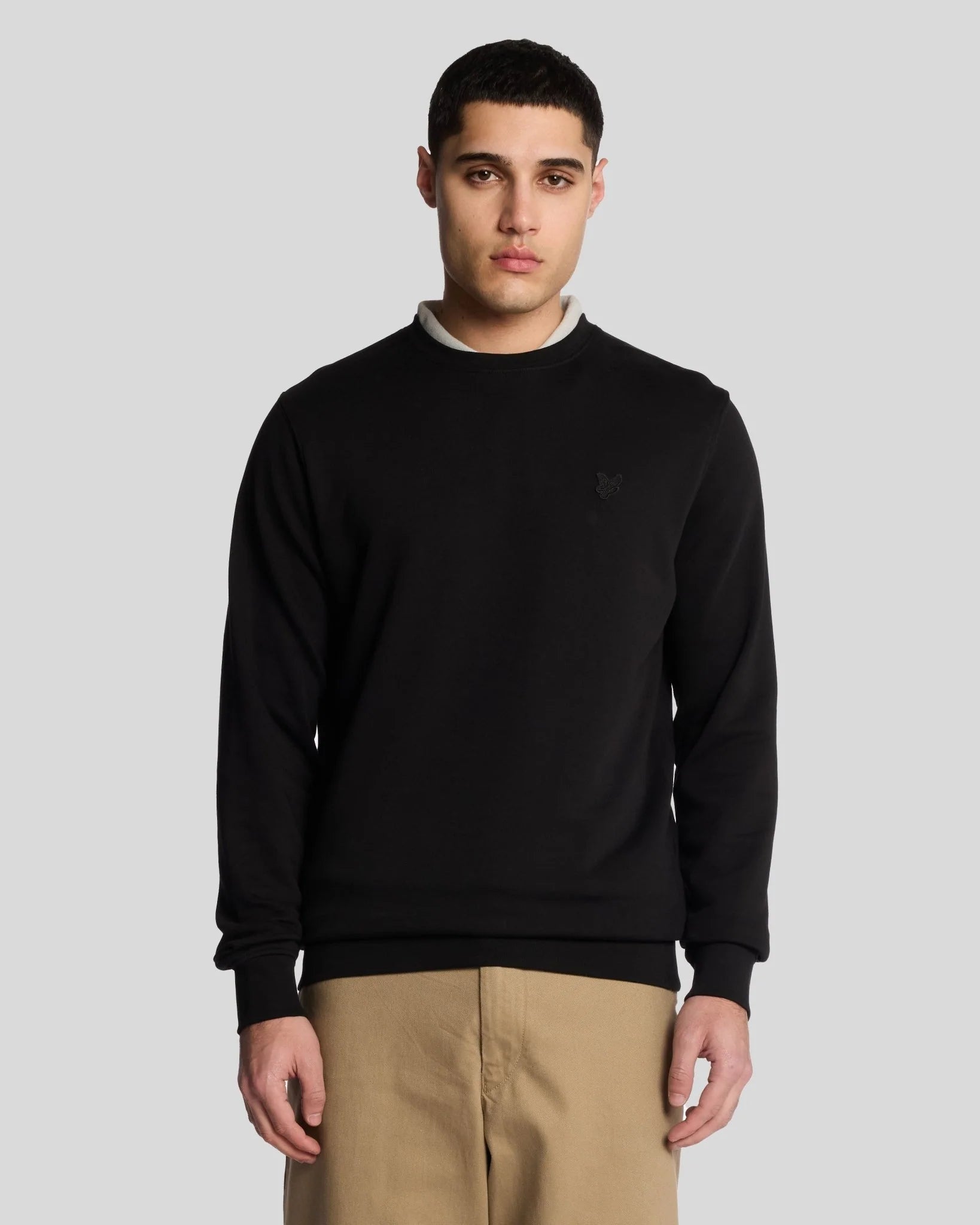 Lyle & Scott Tonal Sweatshirt - Svart