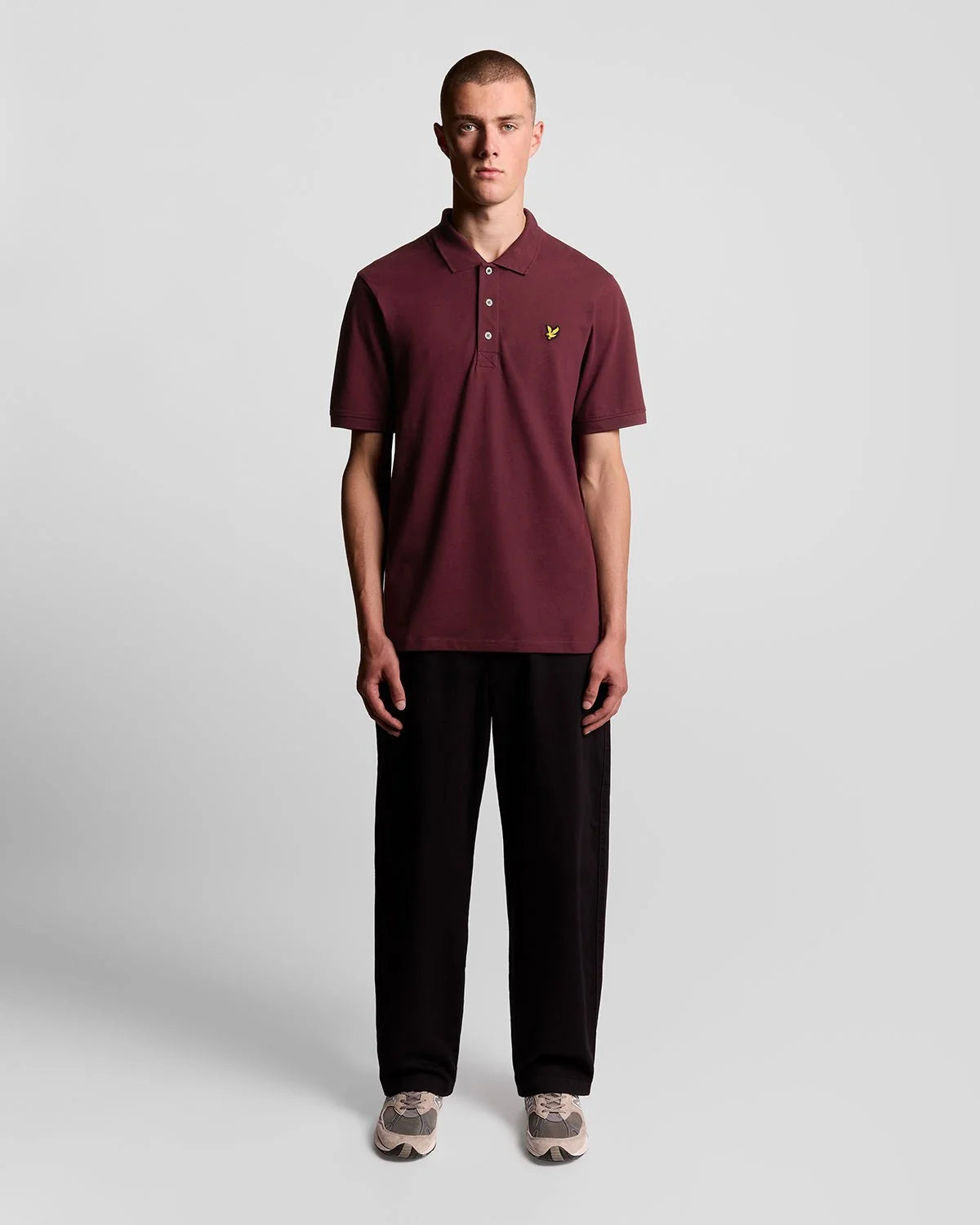 Lyle & Scott Piké - Vinröd
