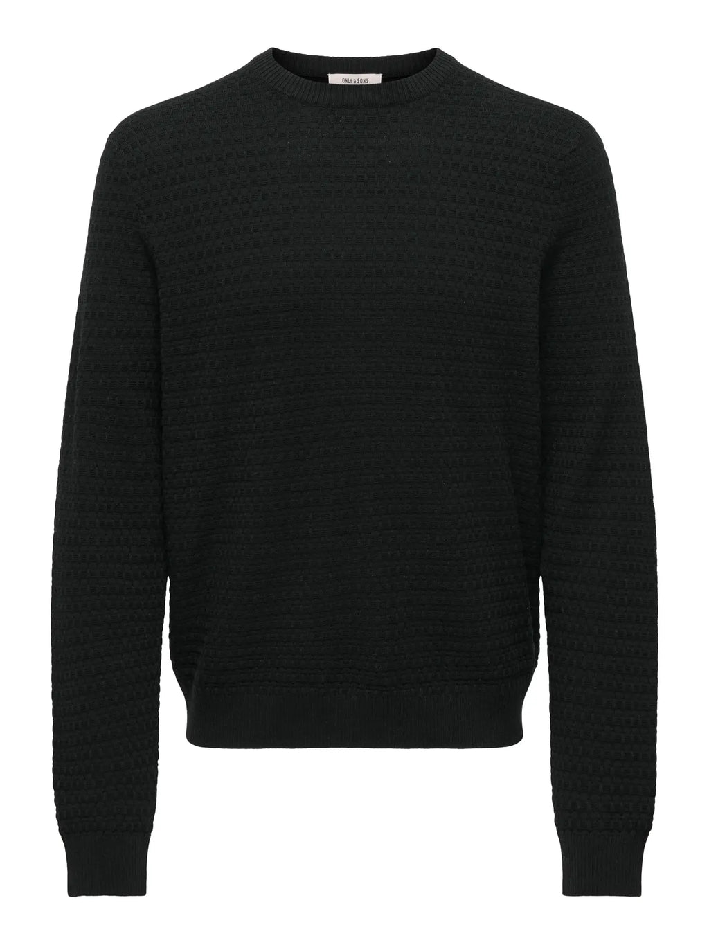 Only & Sons Loui Structure Tröja -  Svart
