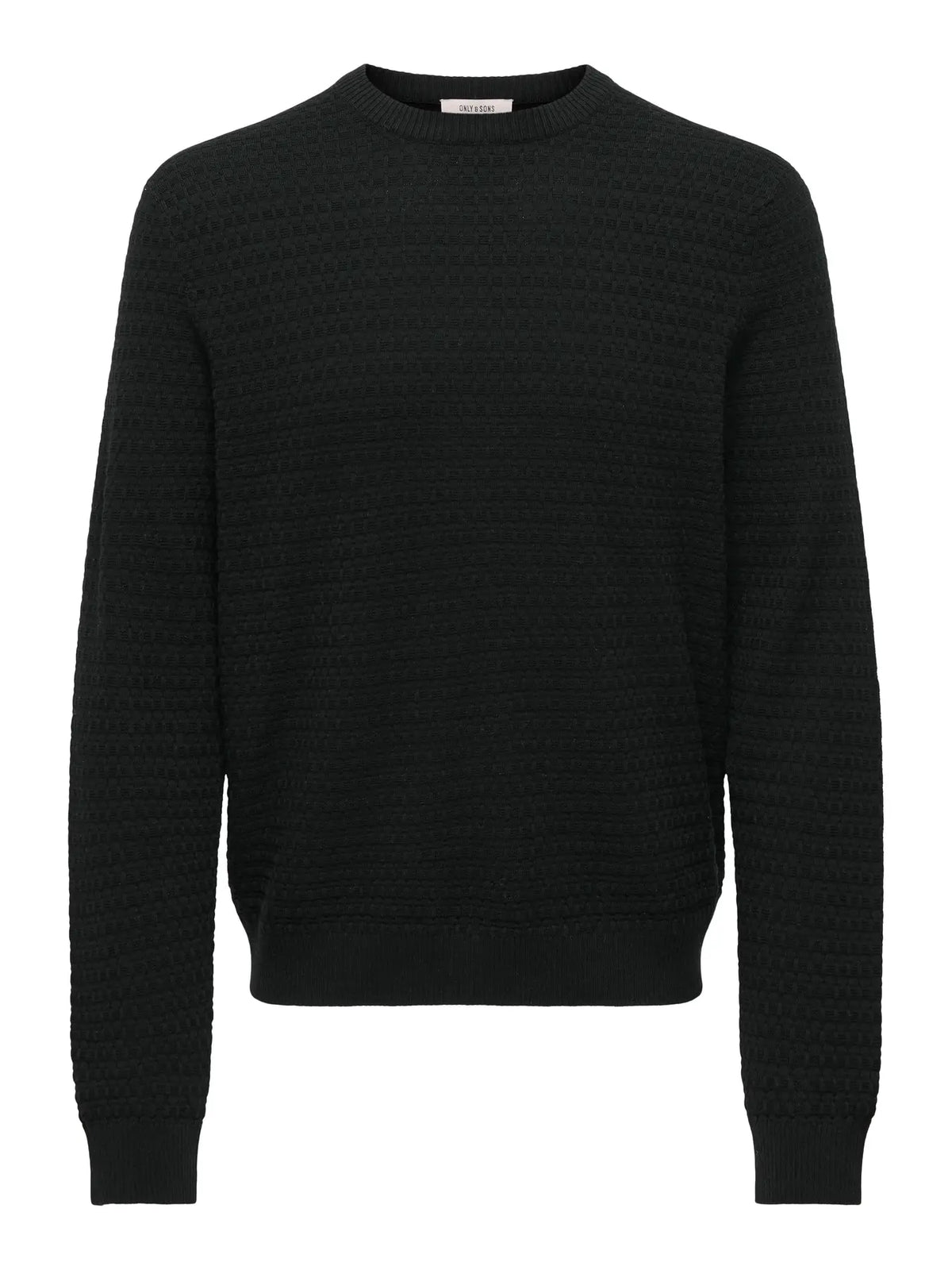 Only & Sons Loui Structure Tröja -  Svart