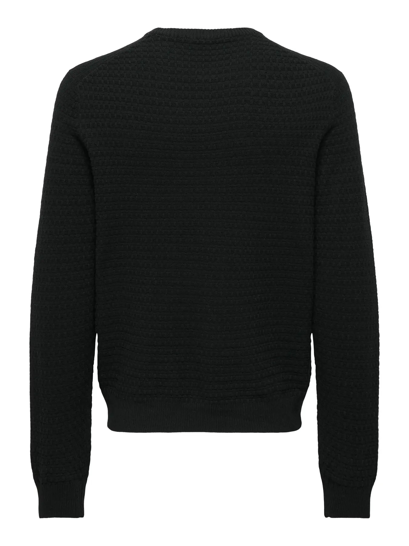 Only & Sons Loui Structure Tröja -  Svart