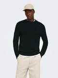 Only & Sons Loui Structure Tröja -  Svart