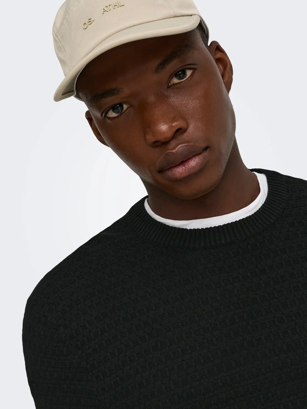 Only & Sons Loui Structure Tröja -  Svart