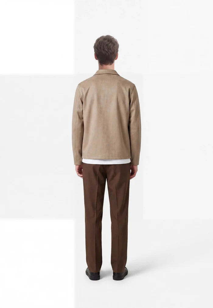 Ciszere Neo Mockaovershirt 2.0 - Dusty Clay Taupe