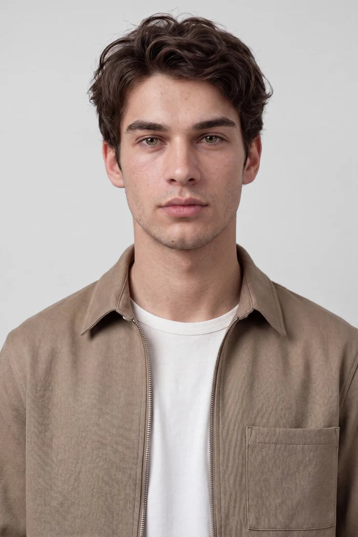Ciszere Neo Mockaovershirt 2.0 - Dusty Clay Taupe