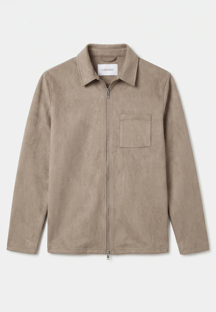 Ciszere Neo Mockaovershirt 2.0 - Dusty Clay Taupe