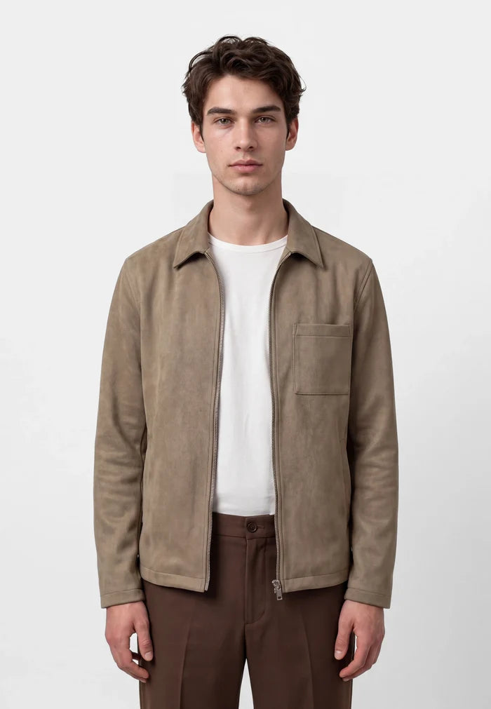 Ciszere Neo Mockaovershirt 2.0 - Dusty Clay Taupe