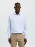 Selected SLIM FILIP PERFORMANCE SHIRT LIGHT BLUE