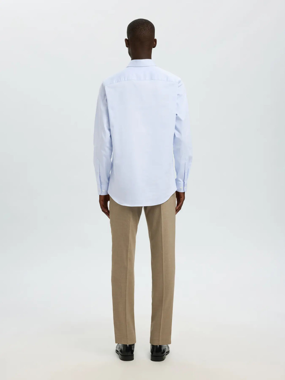Selected SLIM FILIP PERFORMANCE SHIRT LIGHT BLUE